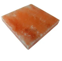Соляная плитка 10*10*2,5см из Гималайской соли не торцованная