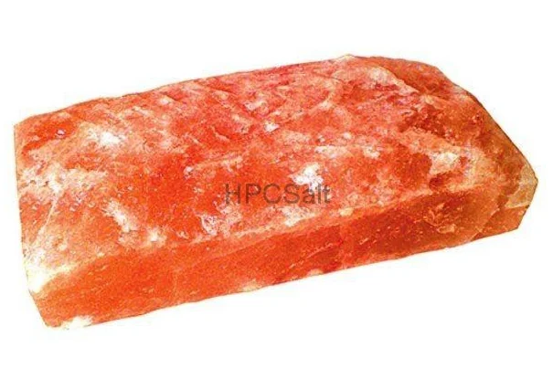 Соляная плитка 20*10*2,5см натуральная из Гималайской соли не торцованная