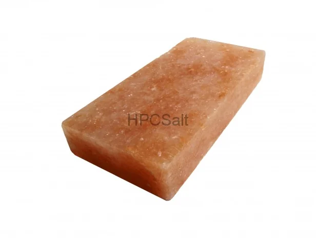 Соляной кирпич 20x10x3,5см шлифованный из Гималайской соли не торцованный