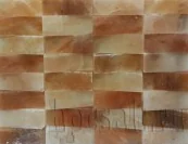Соляной кирпич скошенный шлифованный (Гималайская соль) 20*10*4см 