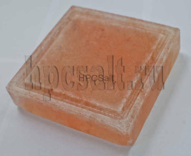 Соляная Плитка для жарки HPCSalt с бордюром 20x20 см