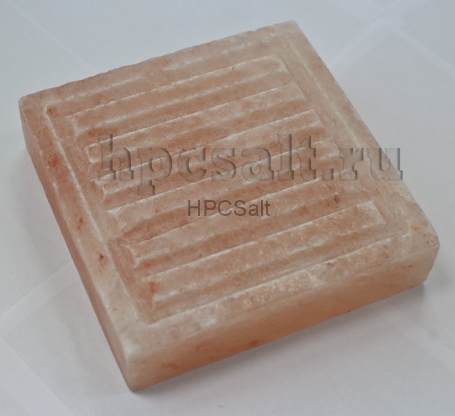 Соляная Плитка для жарки HPCsalt Grill с бордюром 20*20 см