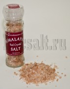 Пищевая Гималайская Красная Соль HPCSalt, Мельничка 120гр