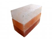 Соляной кирпич 20*10*5см шлифованный из Гималайской соли не торцованный 